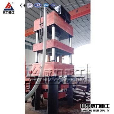 銅火鍋拉伸四柱油壓機