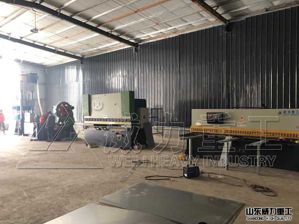 不銹鋼水箱板成套加工設備